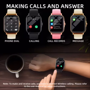 Large Screen Sleep-Monitoring Smartwatch